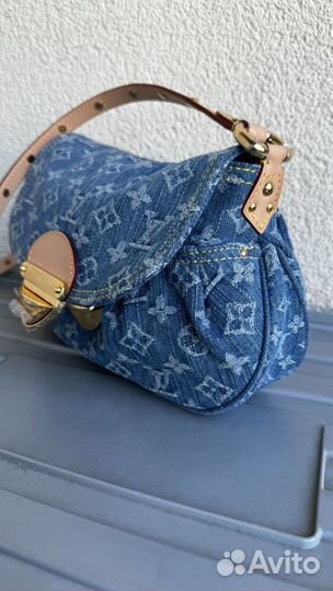 Сумка louis vuitton denim джинсовая