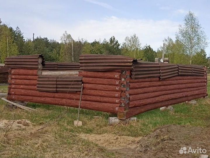 Сруб бани 7,5*5,5 м