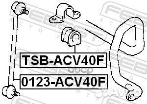 Тяга стабилизатора перед прав/лев 0123-ACV40F