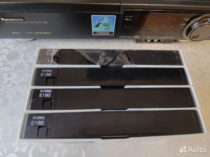 Видеокассеты National (Panasonic) E-180, Japan