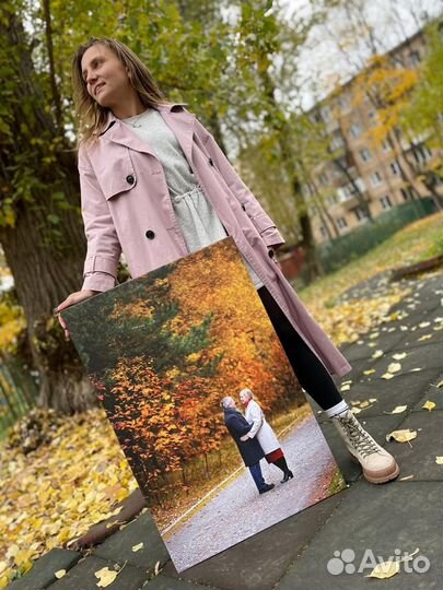 Портрет по фото на холсте, Печать на холсте