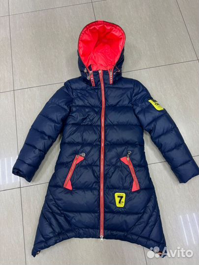 Пальто для девочки 140