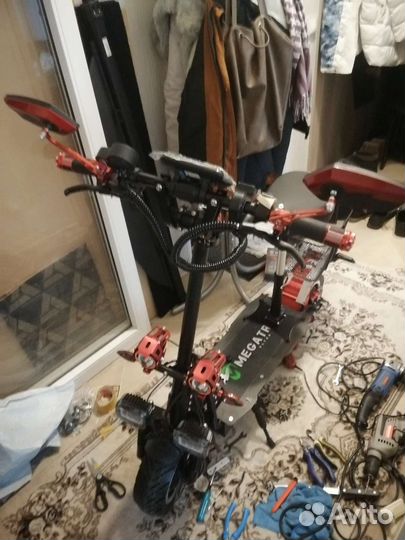 Электросамокат для взрослых с сиденьем