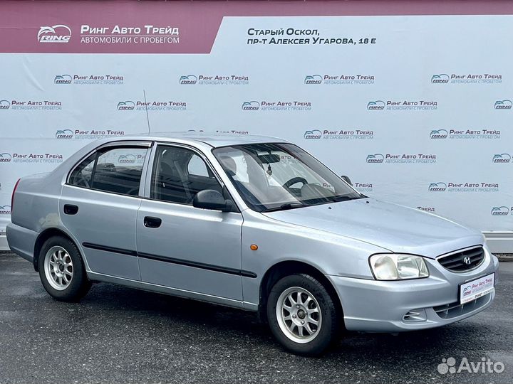 Hyundai Accent 1.5 AT, 2007, 183 093 км