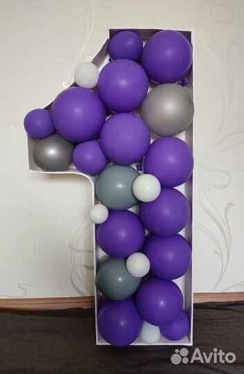 Цифра 1 для фотосессии на 1 годик