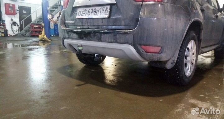 Фаркоп на nissan terrano renault duster