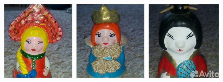 Глиняные куколки