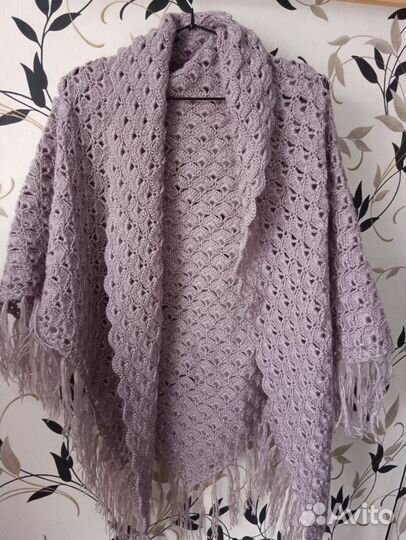 Платок шаль шерсть