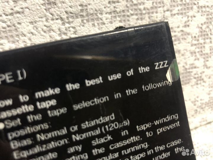 Аудио кассета zd 90 новая винтаж