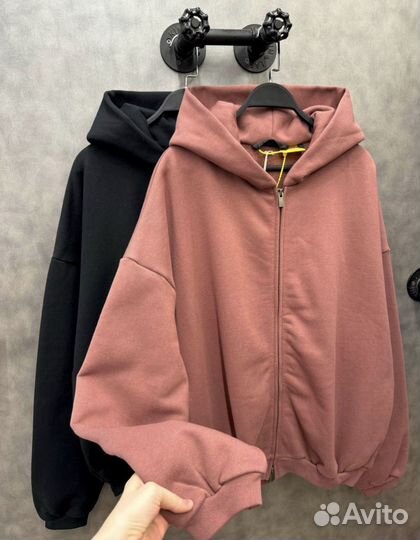 Тёплые Зип худи essentials fear of god