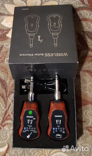 Беспроводная гитарная система с процессором 5 в 1