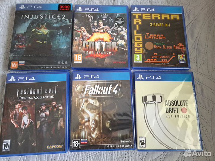 Редкие игры ps4