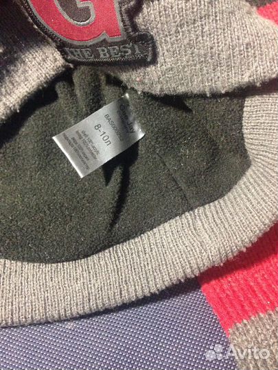 Шапка и шарф на мальчика