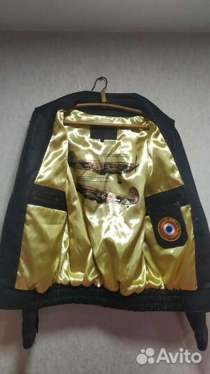 Куртка из натуральной кожи буйвола