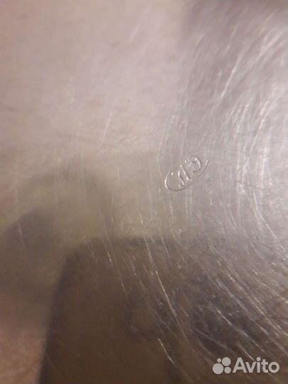 Поднос мельхиор С С С Р