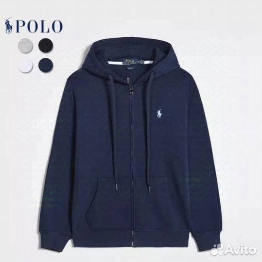 Зип худи Lux Polo Ralph Lauren