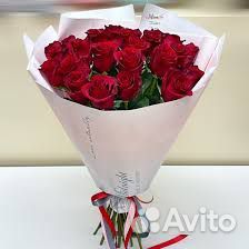 Букет свежих красных роз, доставка Новотитаровская