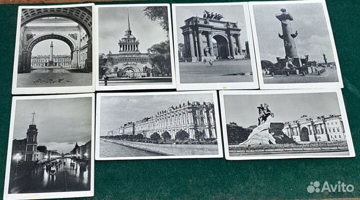 Видовые открытки Ленинград 1962 год