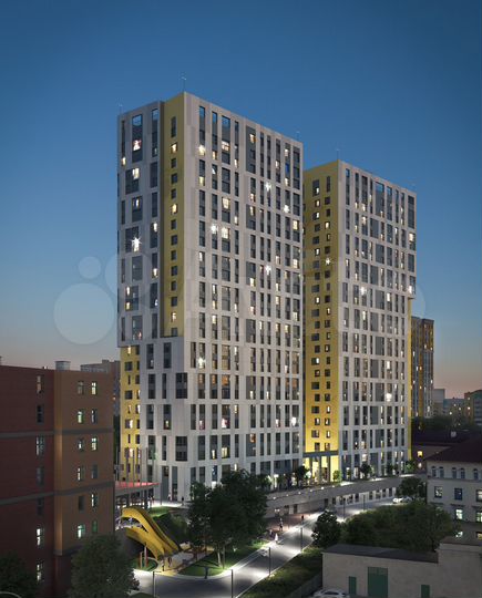 3-к. квартира, 63,7 м², 19/24 эт.