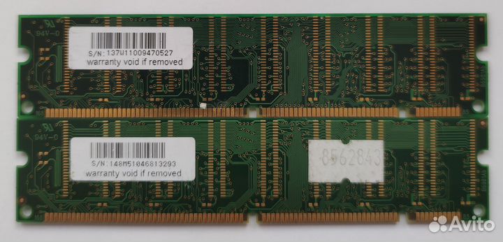 256mb dimm sdram PC133 M.tec (2x128mb) для пк