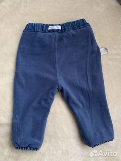 Джинсы утепленные для девочки 74р