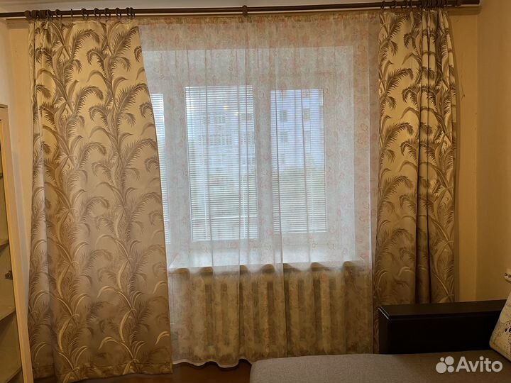 Занавески вуаль+ портьеры