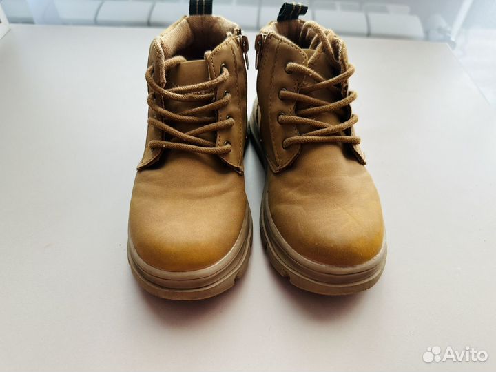 Ботинки детские демисезонные zara размер 25