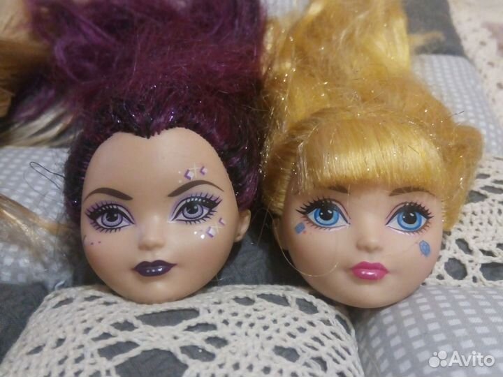 Кукольные головы Барби, My Scene, Ever After High