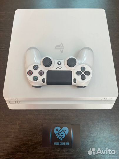 PlayStation 4 Slim 500GB Белая + 44 игры PS4 PS