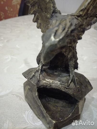 Пепельница орел бронза