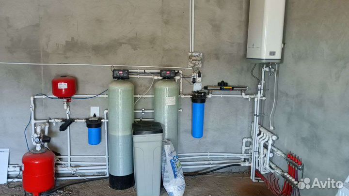 Монтаж систем водоочистки
