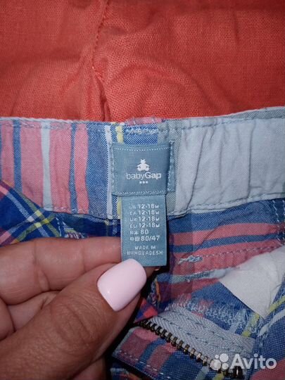 Шорты для мальчика 18-24мес.baby Gap