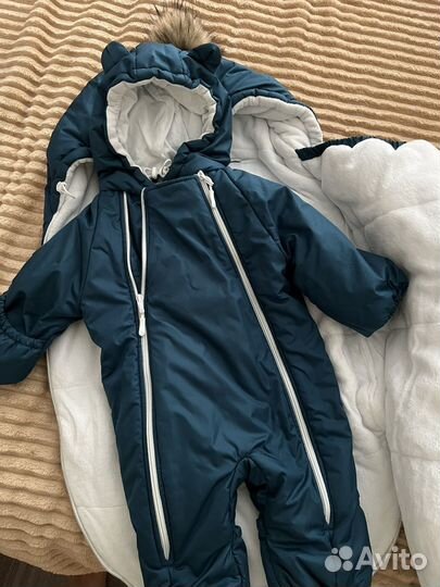 Конверт на выписку для мальчика зима