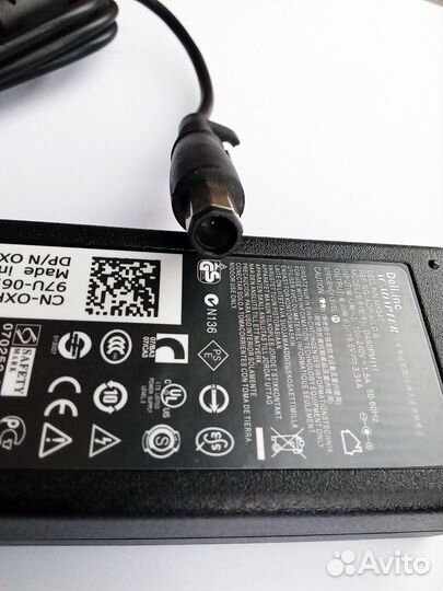 Блок питания Dell XPS M133 (PP25L) 19.5V 3.34A 65W