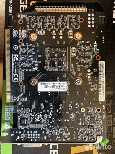 Видеокарта gtx 1660 super 6gb