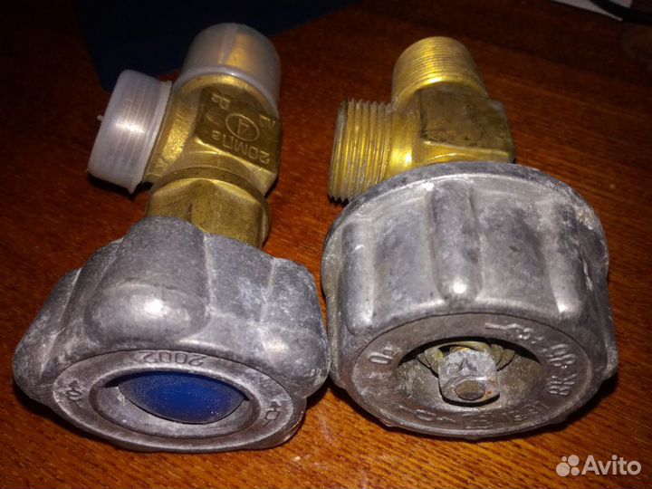 Вентили кислородного баллона