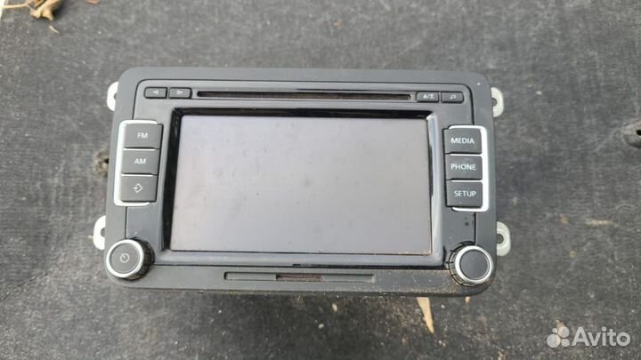 Магнитола VW RCD510 с видеовыходом 5K0035190