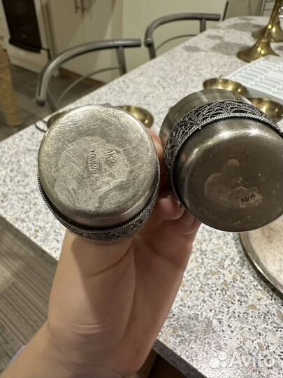 Стопки и поднос СССР