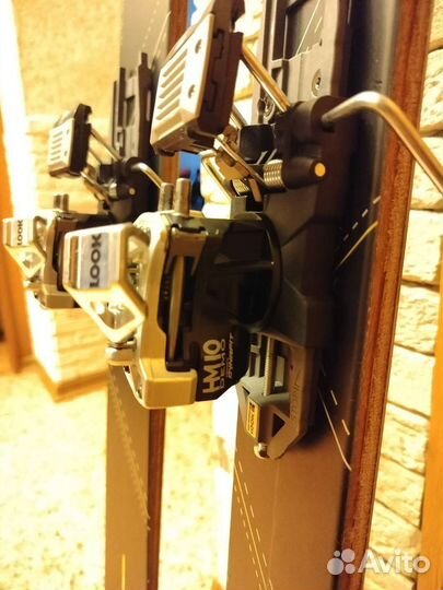 Горные лыжи фрирайд/скитур +крепления+камус