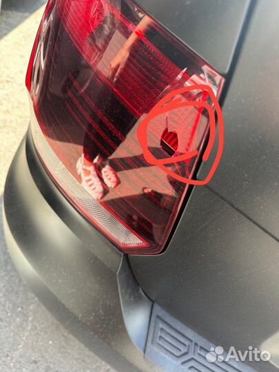 Фонарь левый polo