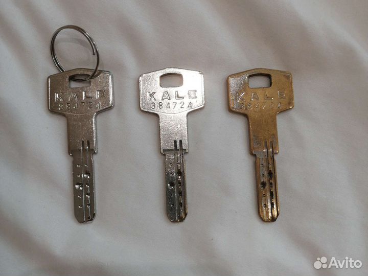Замок kale цилиндровый механизм 90 мм