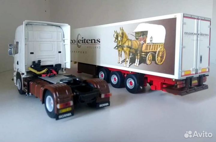 1/50 Scania рефрижератор Schmitz Thermo King WSI