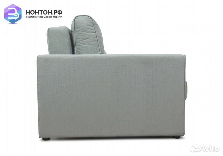 Кресло еврокнижка Лео серое