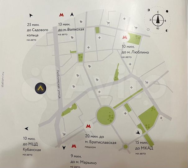 Квартира-студия, 27,1 м², 9/15 эт.