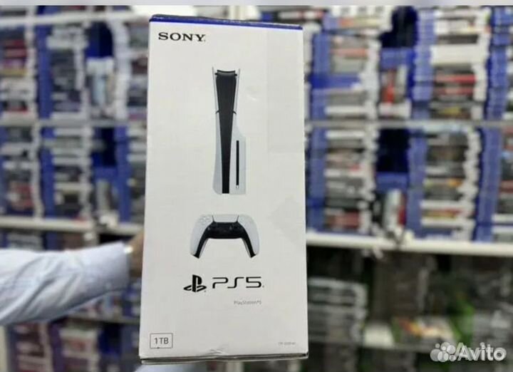 Sony playstation 5 slim с дисководом