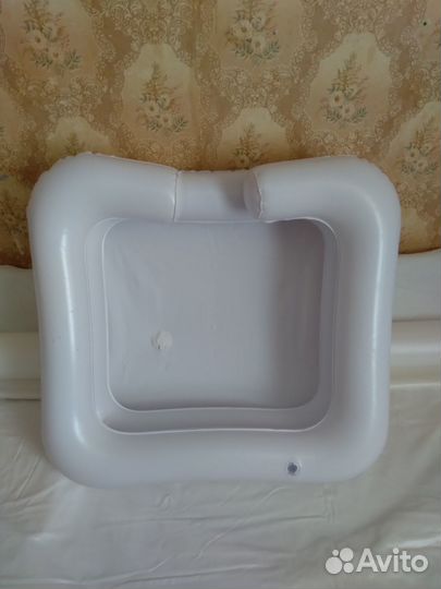 Надувная ванна для мытья головы лежачих больных б