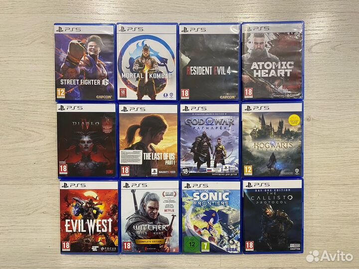 Игры PS5 - новинки, аренда и продажа