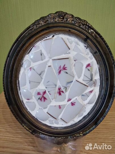 Панно из фарфора