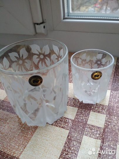 Набор стаканы+стопки