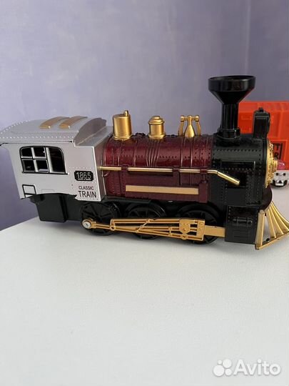 Детский поезд Детский паровоз